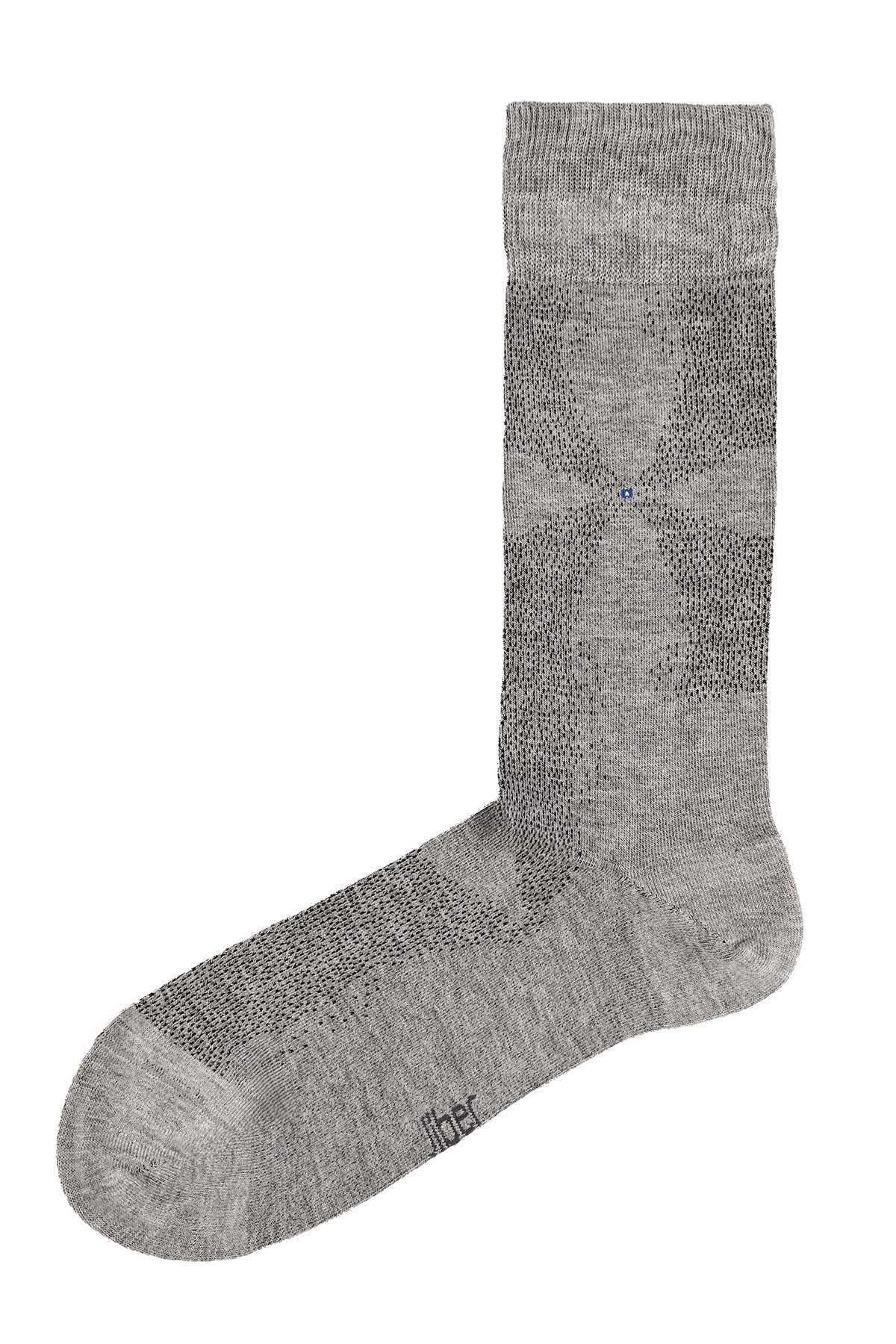 Erkek Soket Likralı Modal Grimelanj Çorap 5217