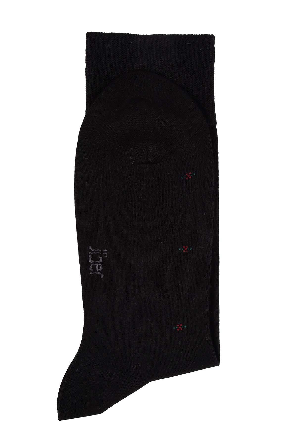 Erkek Soket Siyah Modal Çorap 5126