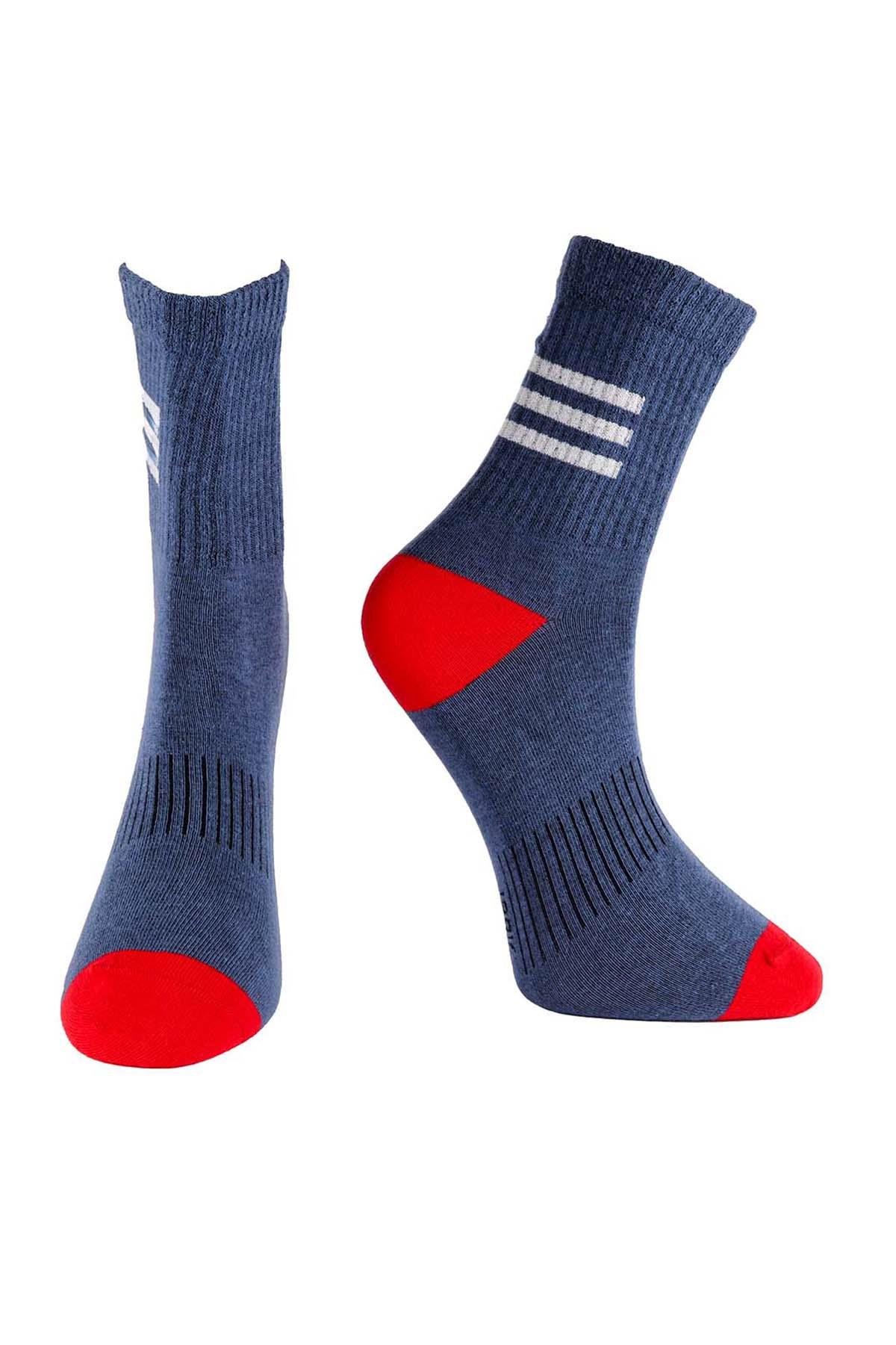 Erkek Sport Yarım Konç Çorap Asorti  6045