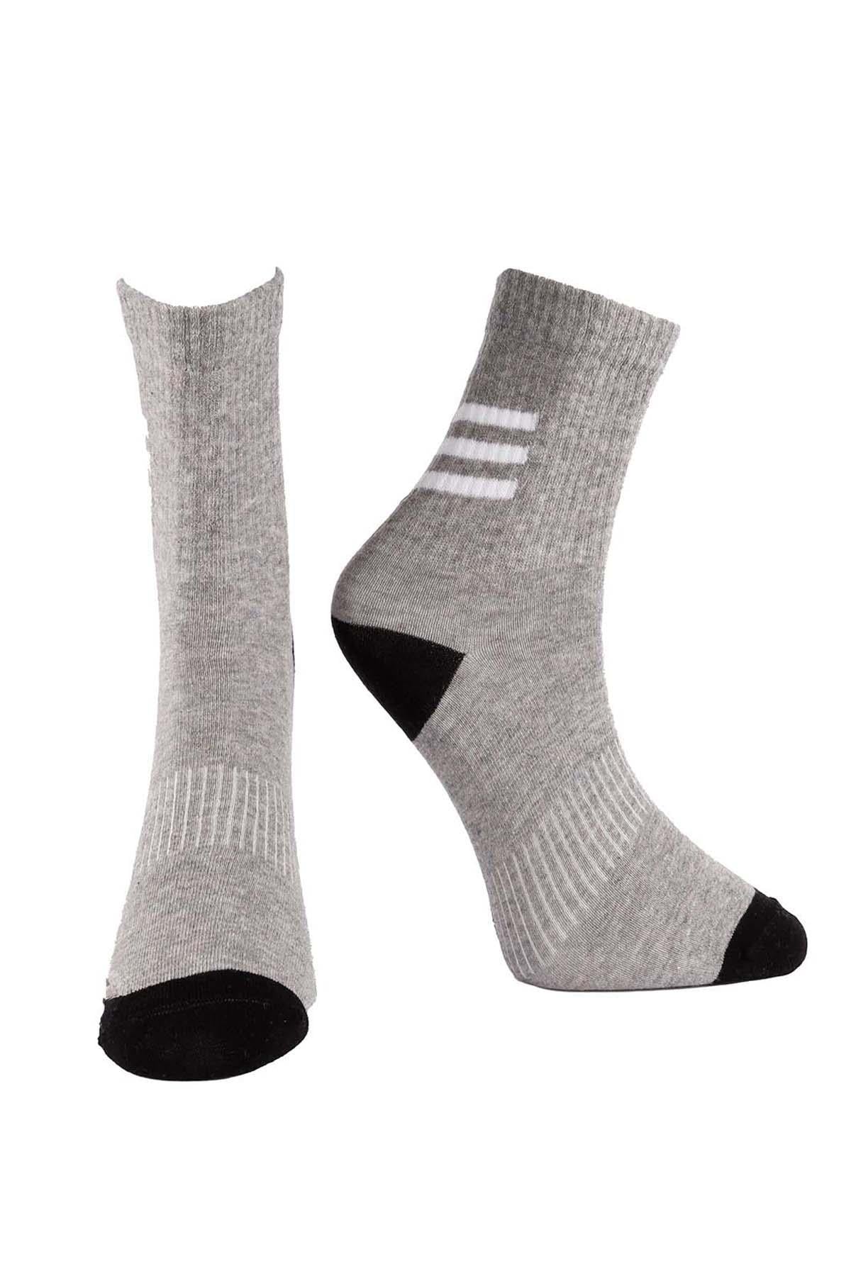 Erkek Sport Yarım Konç Çorap Asorti  6045