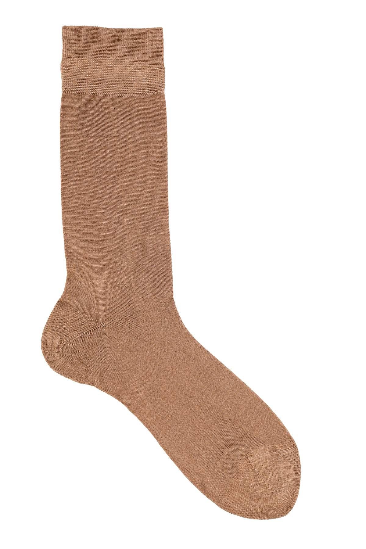 Erkek Vizon Modal Uzun Çorap 5100