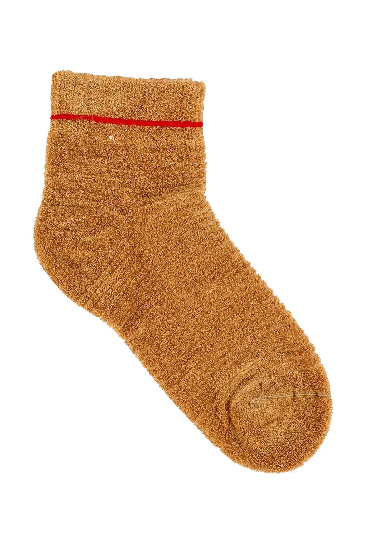 Kadın Asorti 5'li Bambu Patik Çorap 6950