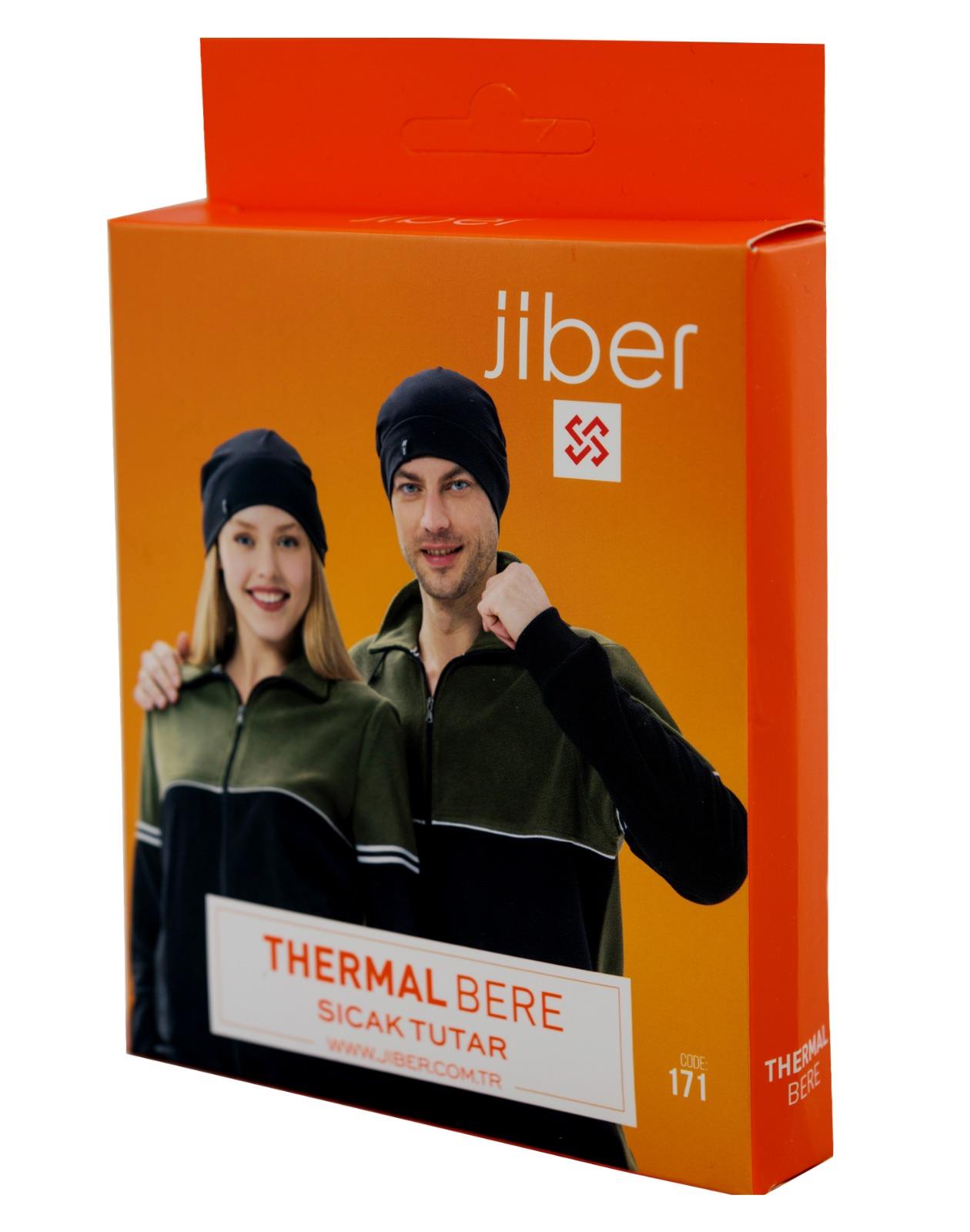Unisex Siyah Termal Bere 171