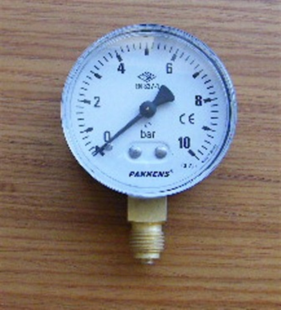 BASINÇ ÖLÇER 0-10 Bar