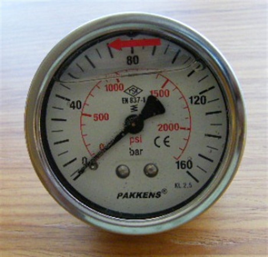 BASINÇ ÖLÇER 160 Bar