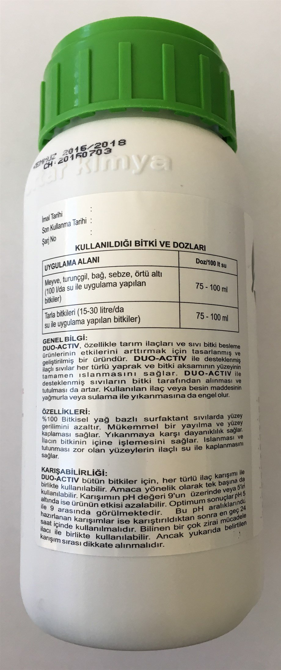 DUO ACTİV YAYICI YAPIŞTIRICI 300ml