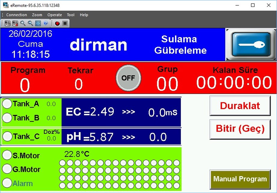 pH-EC KONTROL CİHAZI