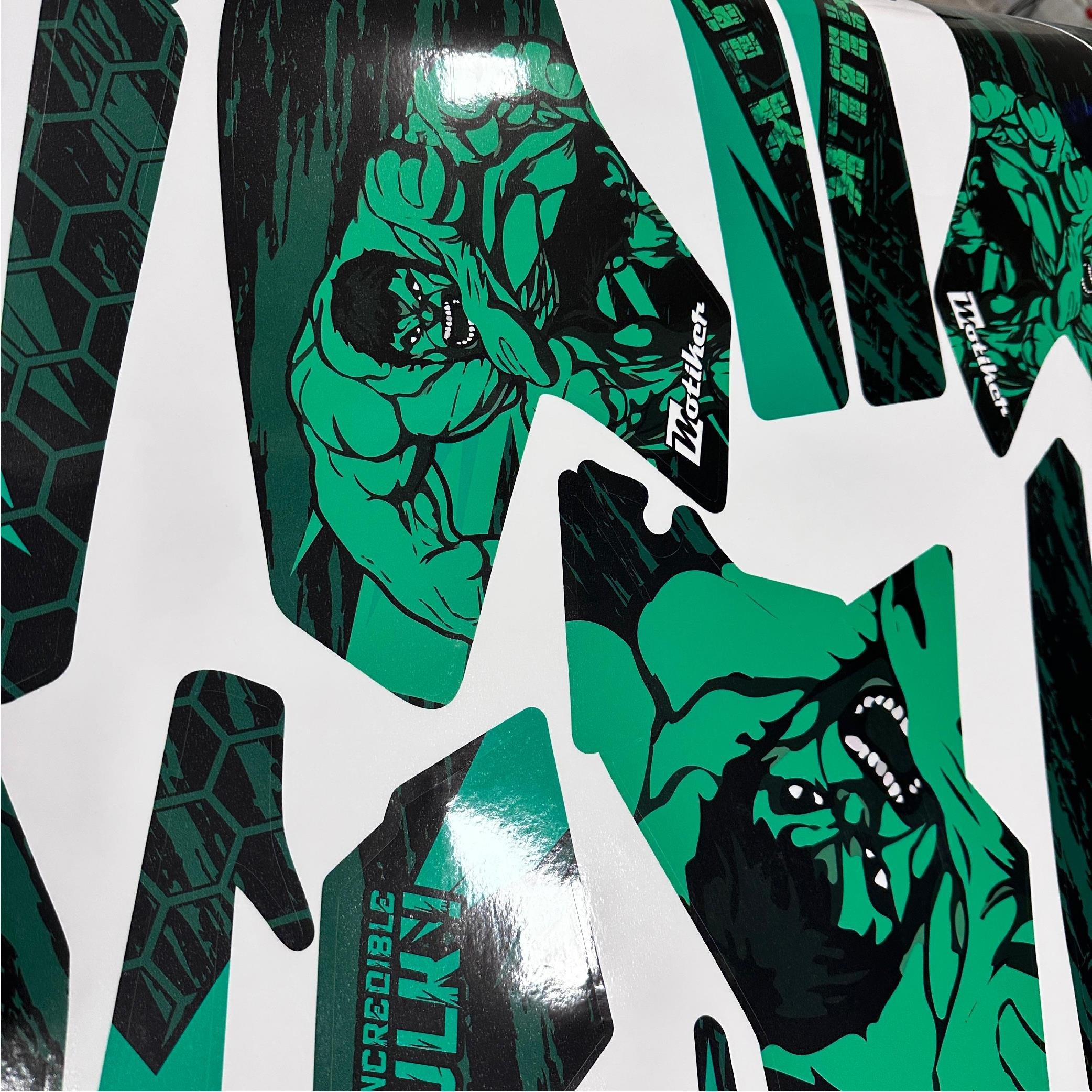 PULSAR RS 200 Bajaj RS200 Hulk Sticker Etiket Parçalı Kaplama Modeli