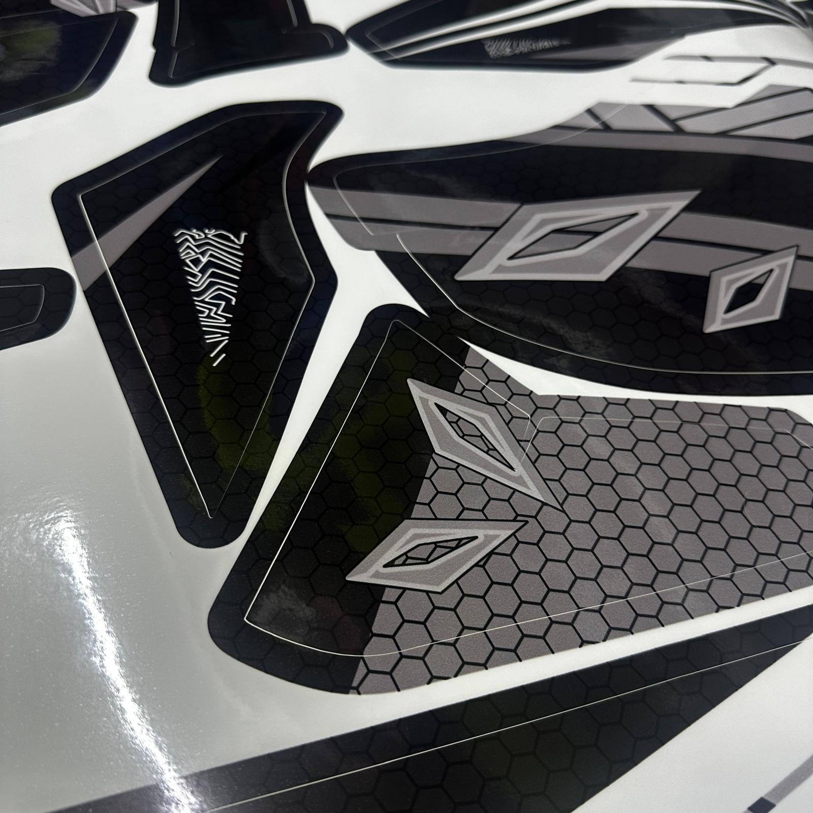 PULSAR RS 200 Bajaj RS200 Shuriken Sticker Etiket Parçalı Kaplama Modeli