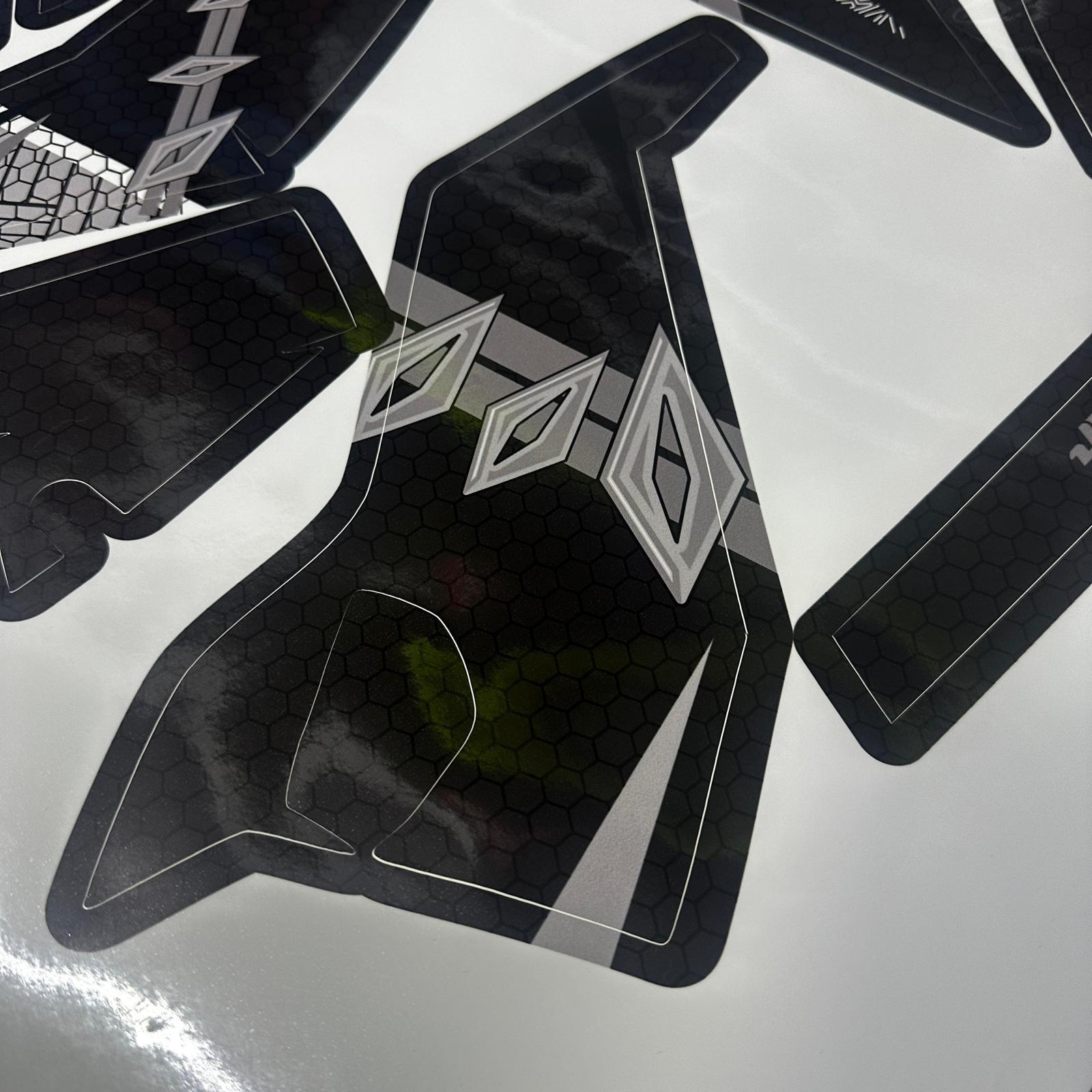 PULSAR RS 200 Bajaj RS200 Shuriken Sticker Etiket Parçalı Kaplama Modeli