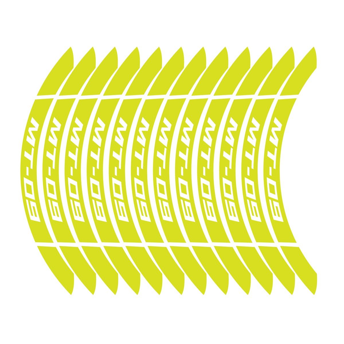  Yamaha MT 09 İç Dış Jant Sticker