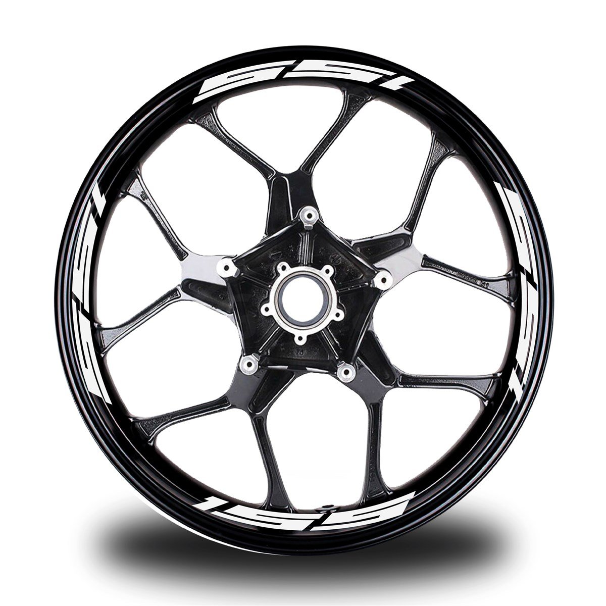 155 Yazılı 16Lı Jant İçi Yazı Sticker Etiket