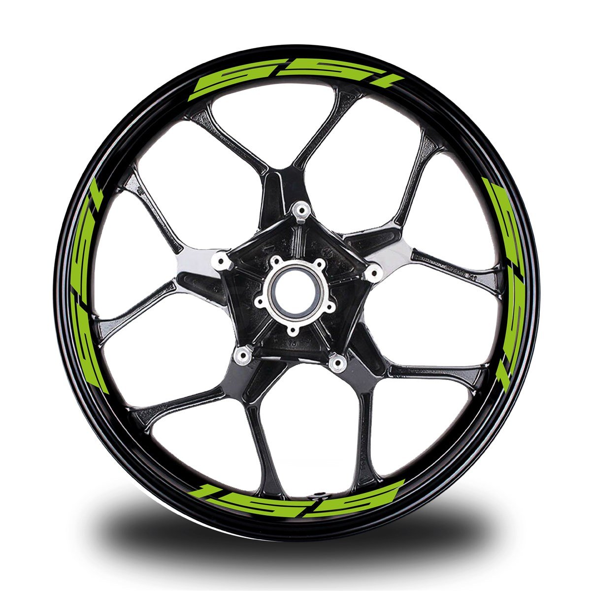 155 Yazılı 16Lı Jant İçi Yazı Sticker Etiket