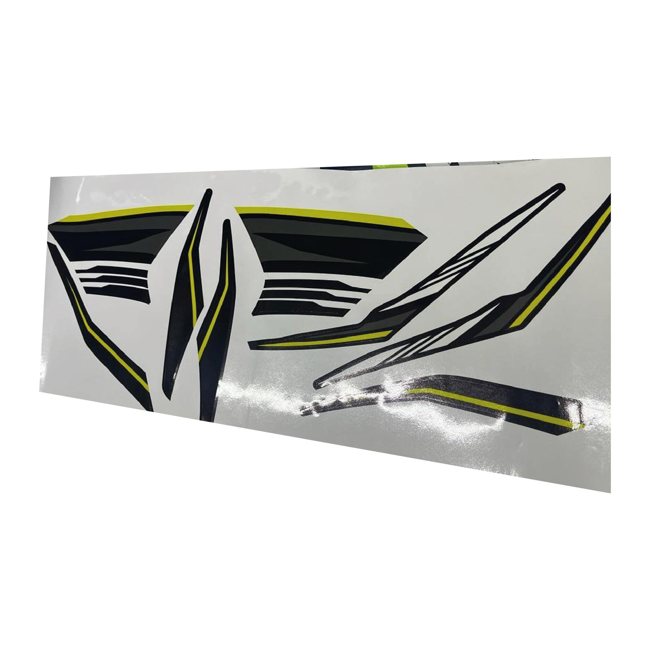 2017 Beyaz YAMAHA YZF-R25 Orjinal Sticker Modeli Neon Yeşil 