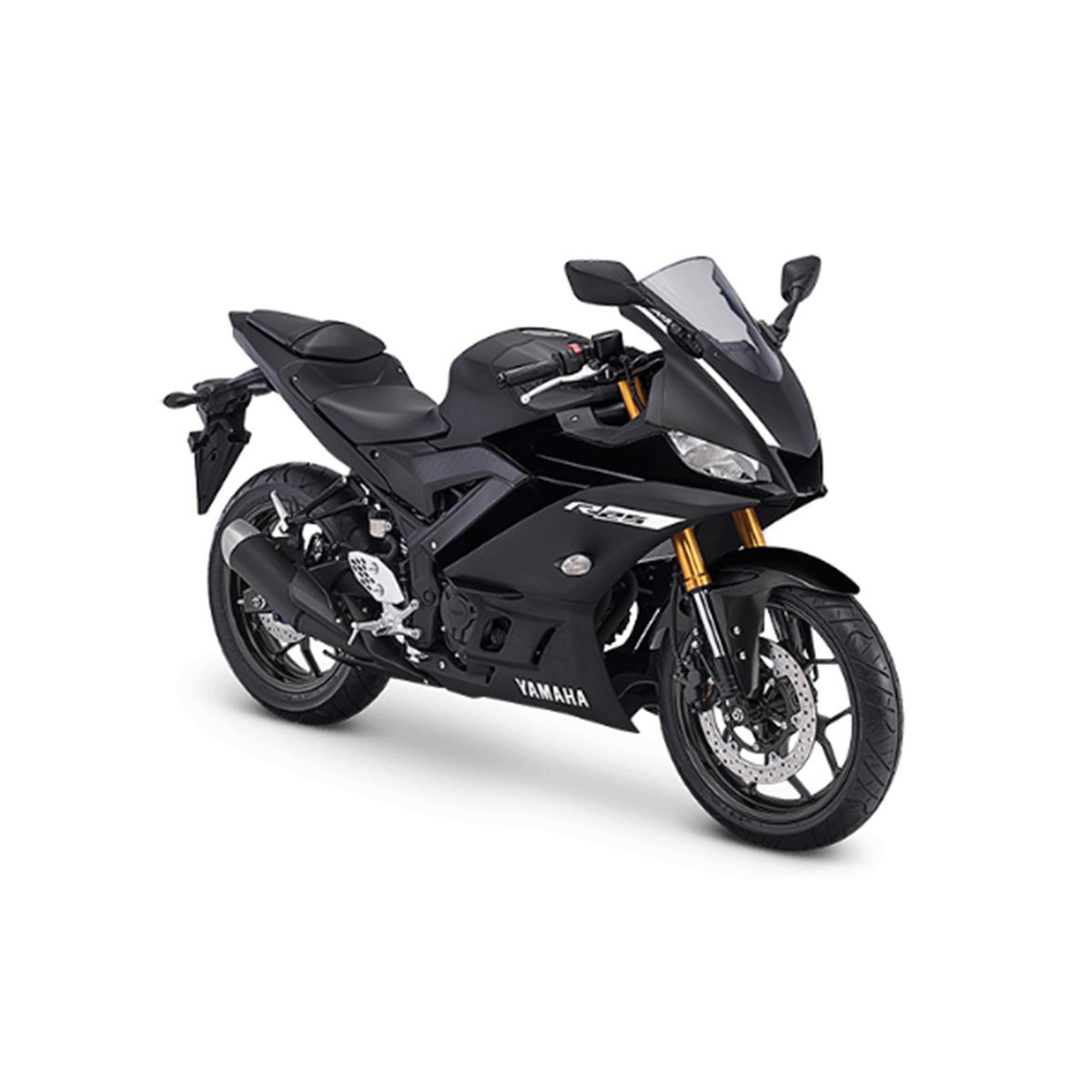 2019 Yamaha YZF R25 Siyah Sağ Yan Grenaj Sticker Etiket Modeli