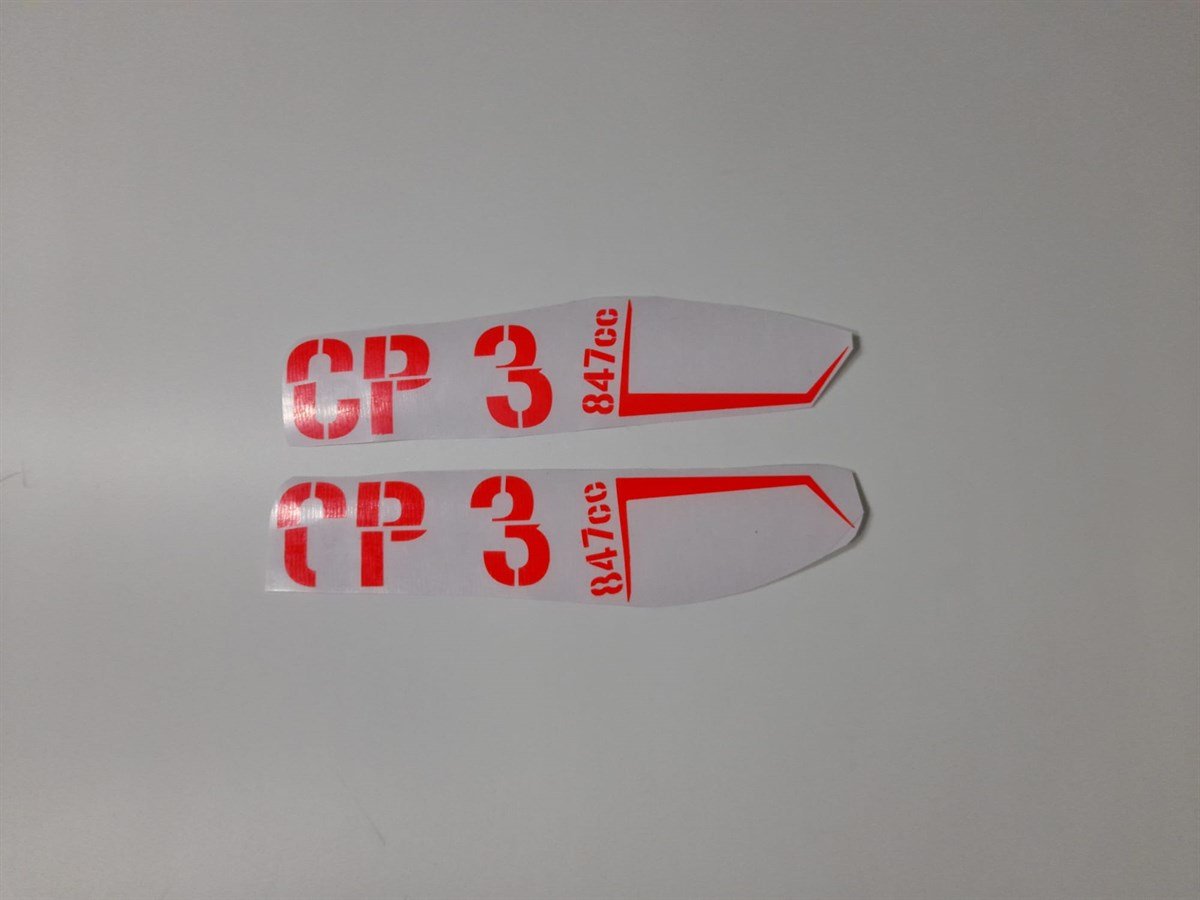 2020 Yamaha MT-09 Sol Yan Grenaj Sticker Etiket Modeli