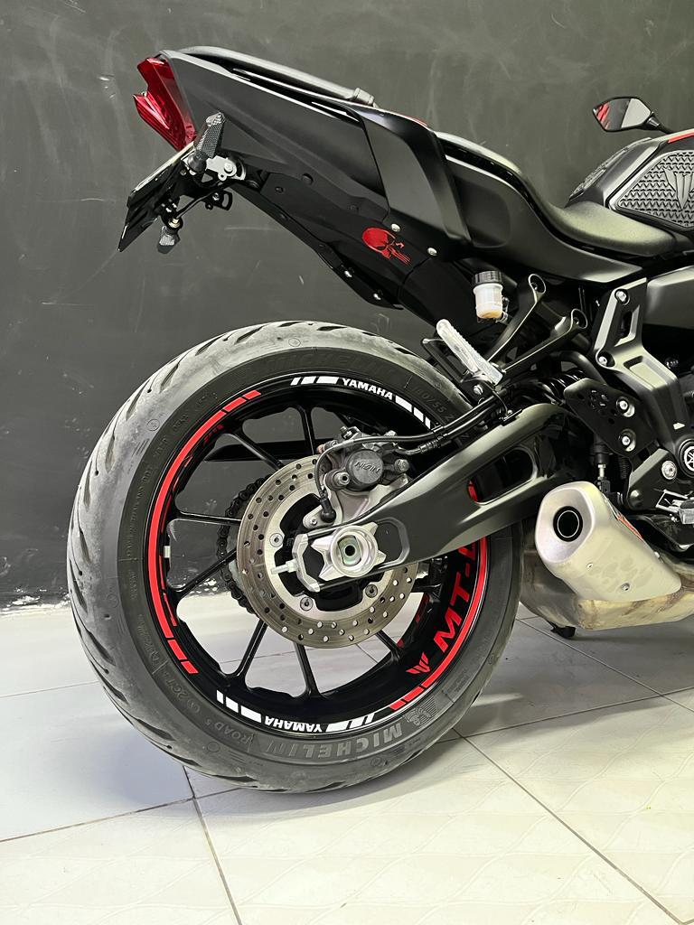 2023 Model MT-07 Özel Motosiklet Takım Sticker Etiket Modeli