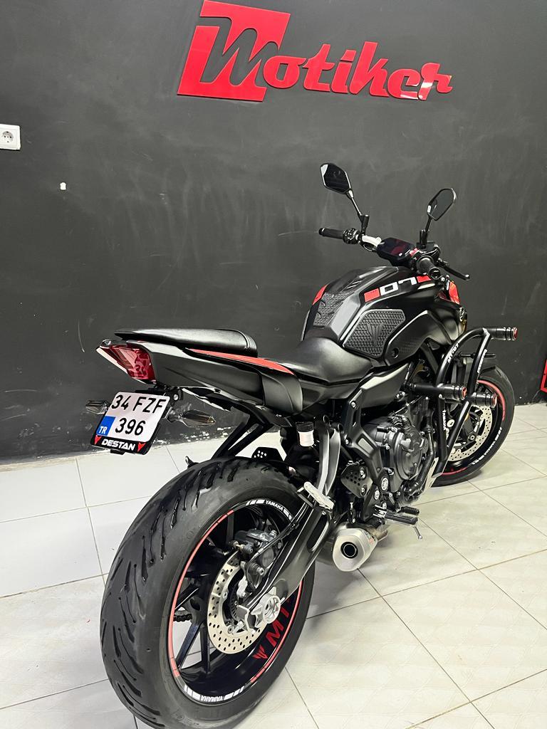 2023 Model MT-07 Özel Motosiklet Takım Sticker Etiket Modeli