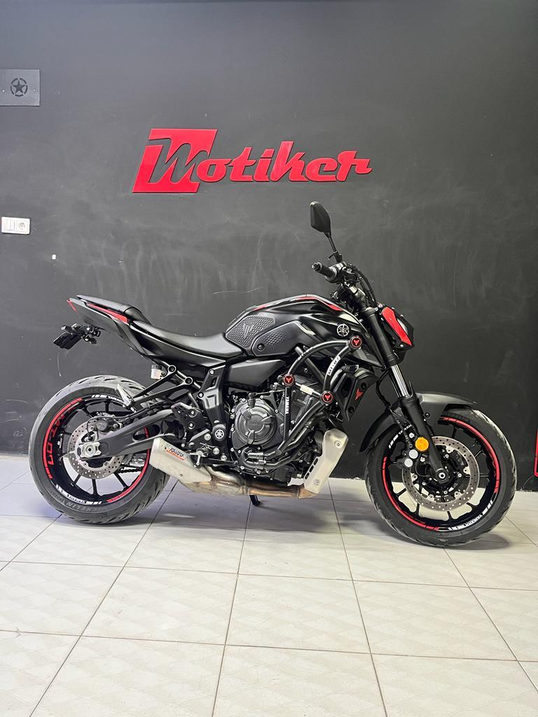 2023 Model MT-07 Özel Motosiklet Takım Sticker Etiket Modeli