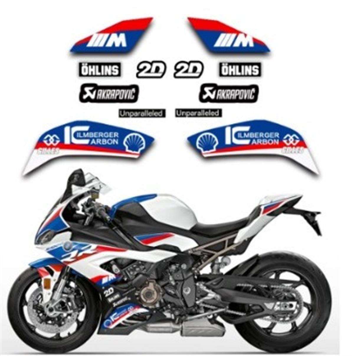 2023 s1000RR M Sticker Etiket Modeli