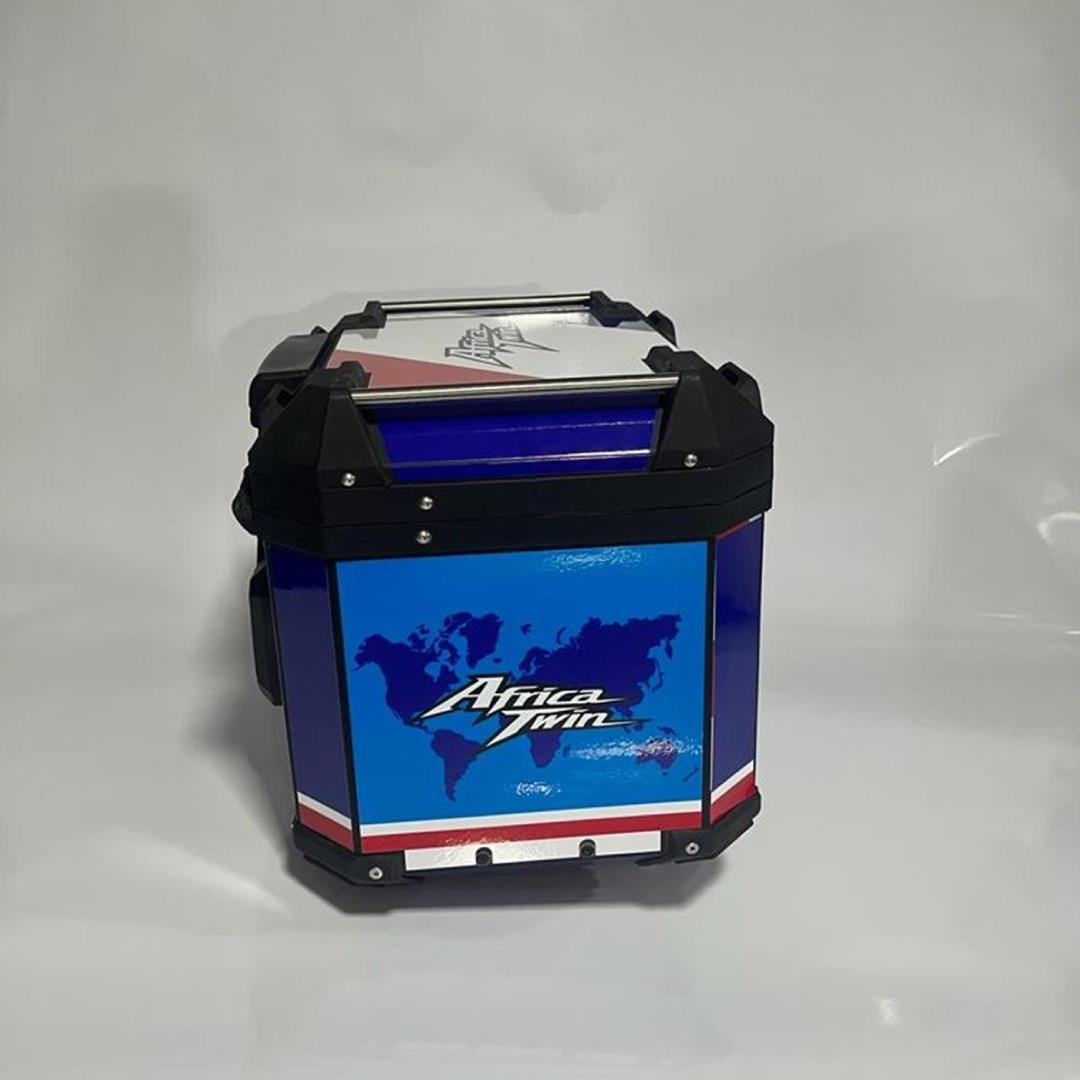 Africa Twin Motorsiklet Çanta Sticker Etiket Model