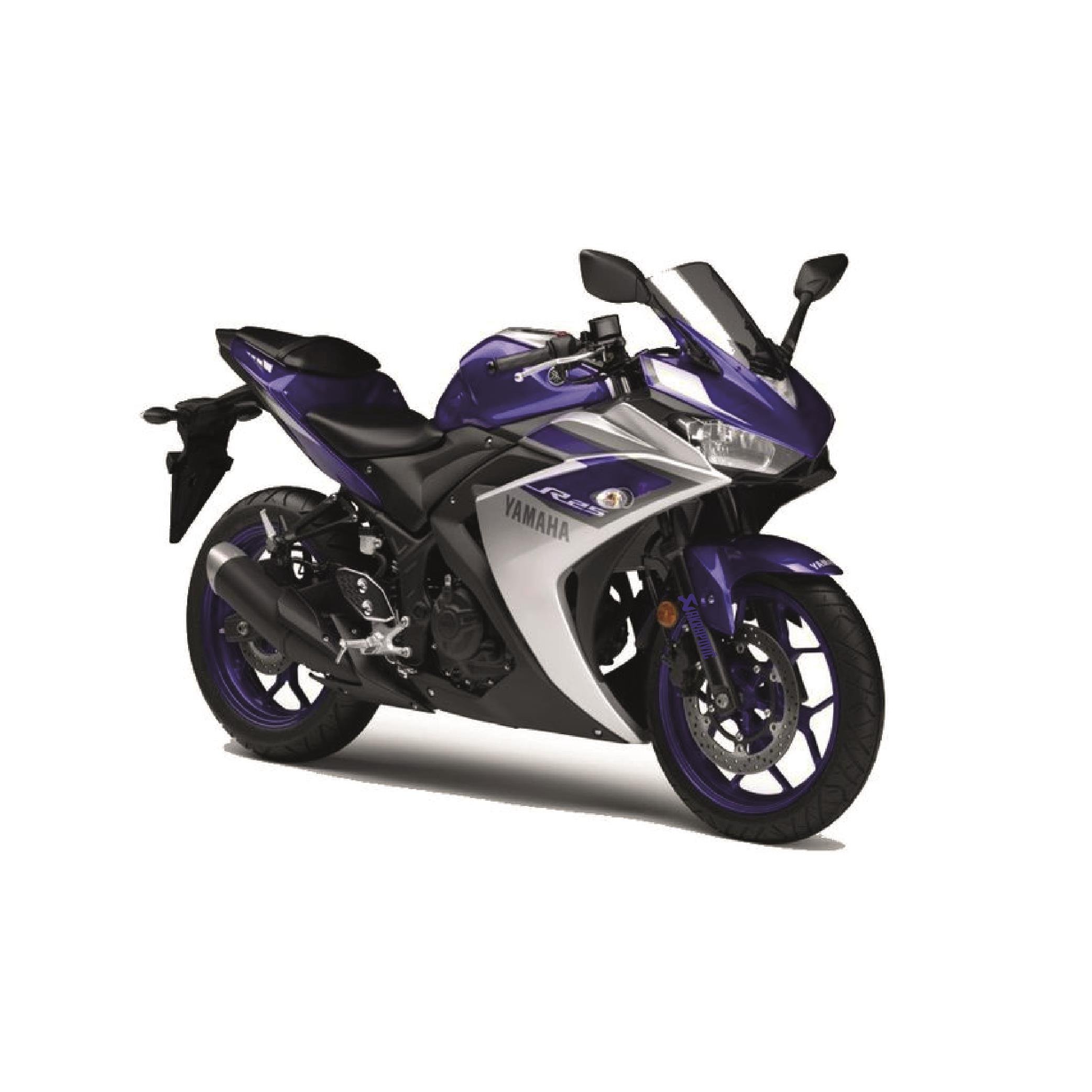 Akrapovıc Lacivert Motosiklet Sponsor Markası Sticker Etiket Modeli