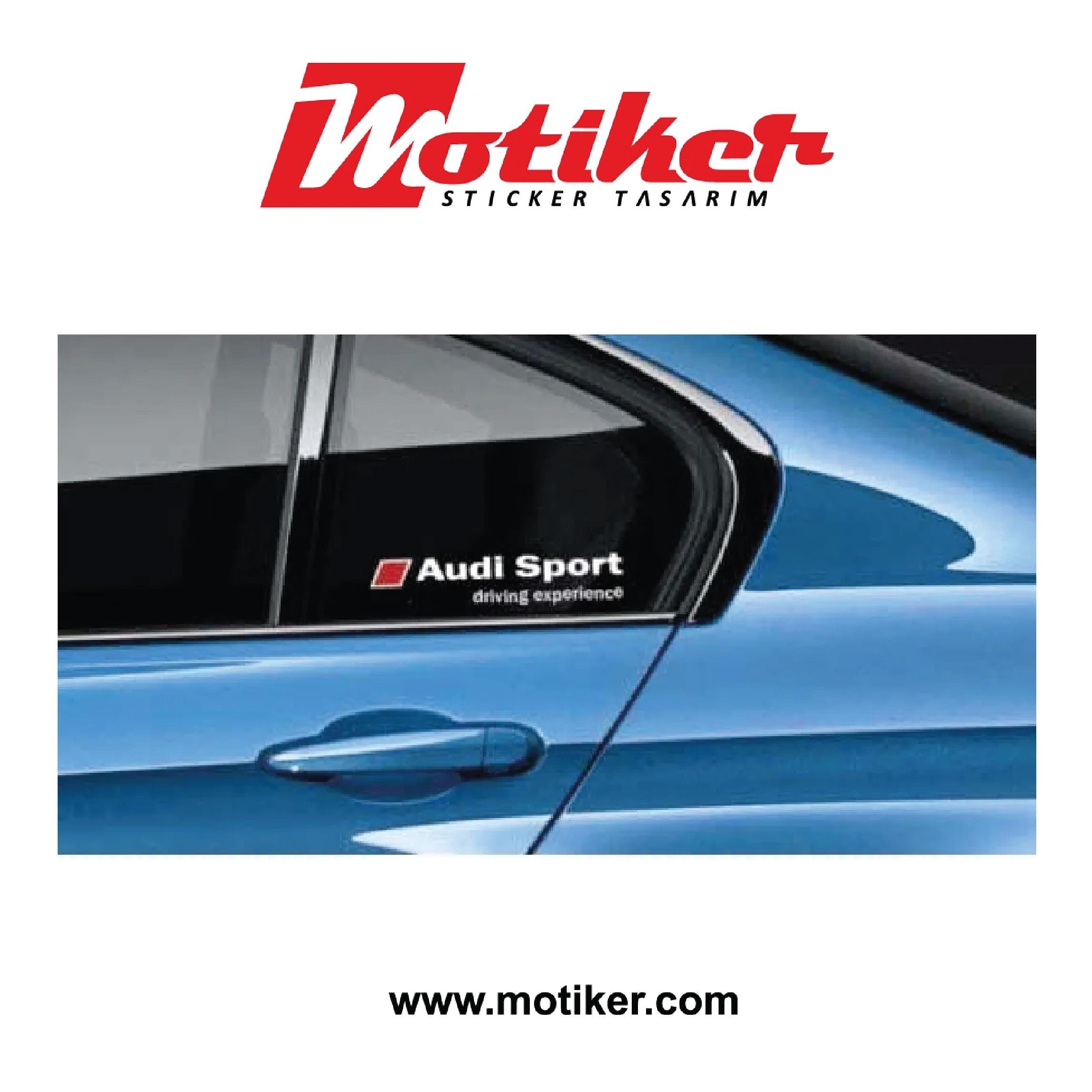 AudiAudi Sport Cam Sticker Etiket Modeli