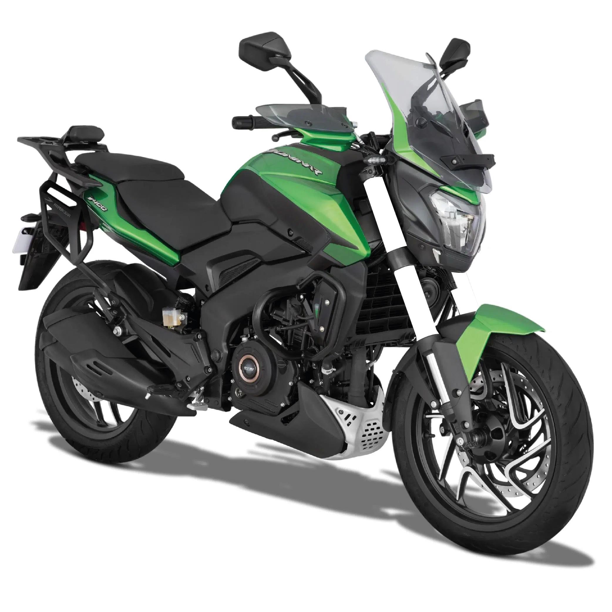 DominarBajaj Dominar 250-400 Amortisör Beyaz Kaplama Sticker Etiket Modeli