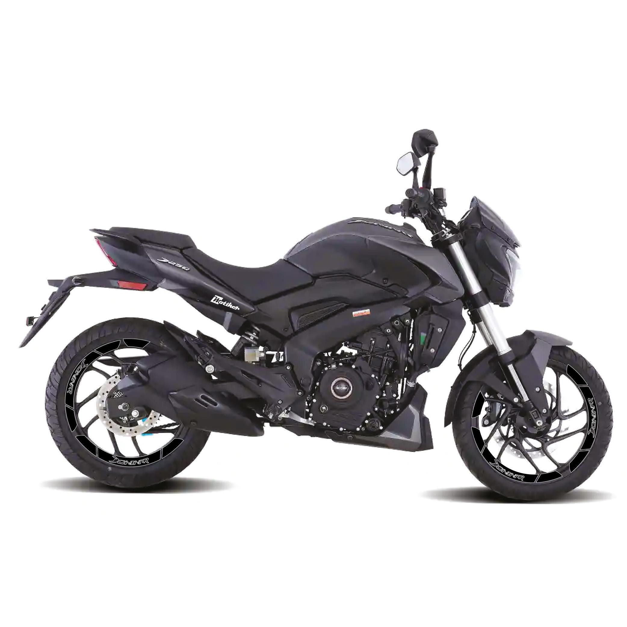 DominarBajaj Dominar 250-400 İç Dış Jant Sticker Modeli Siyah