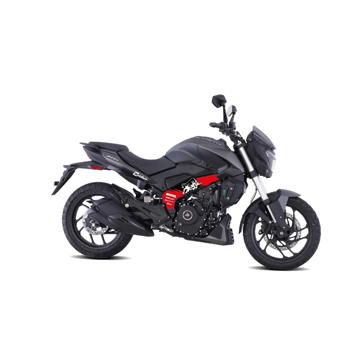 Bajaj Dominar 250D Bull Design Orta Grenaj Sticker Etiket Model