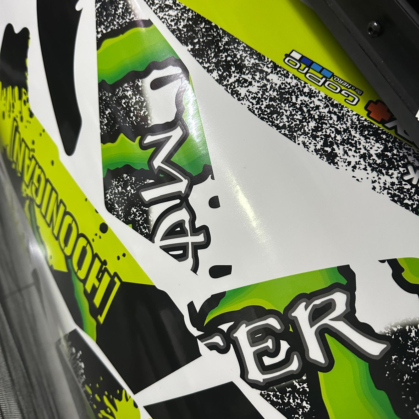 PULSAR NS 200Bajaj NS200 Hoonigan Monster Sticker Etiket Kaplama Modeli