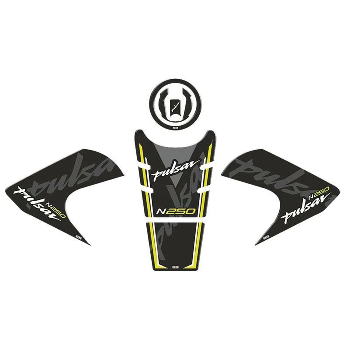 Bajaj Pulsar N250 Sarı Tank Pad Set