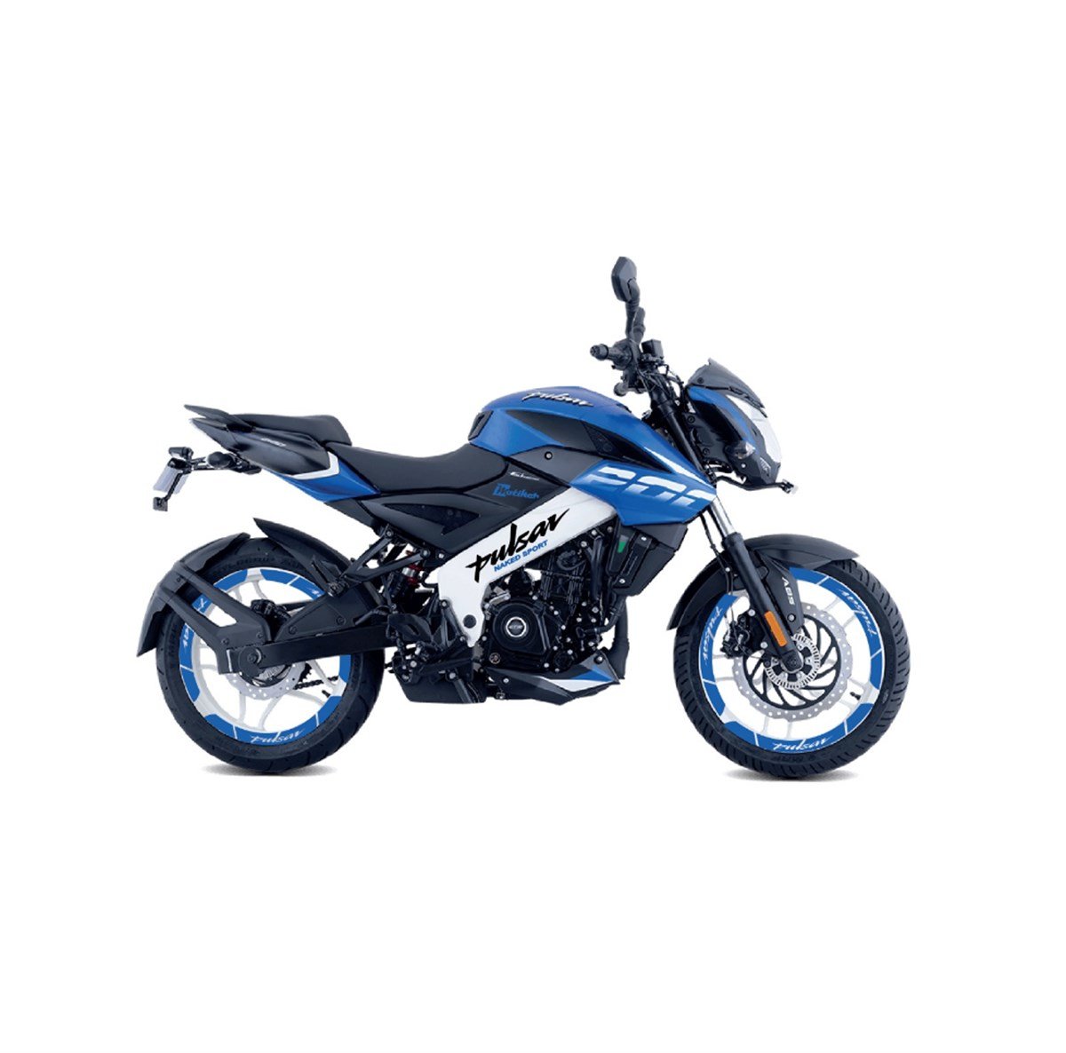 Bajaj Pulsar NS200 Jant ve Şase Sticker Etiket Modeli