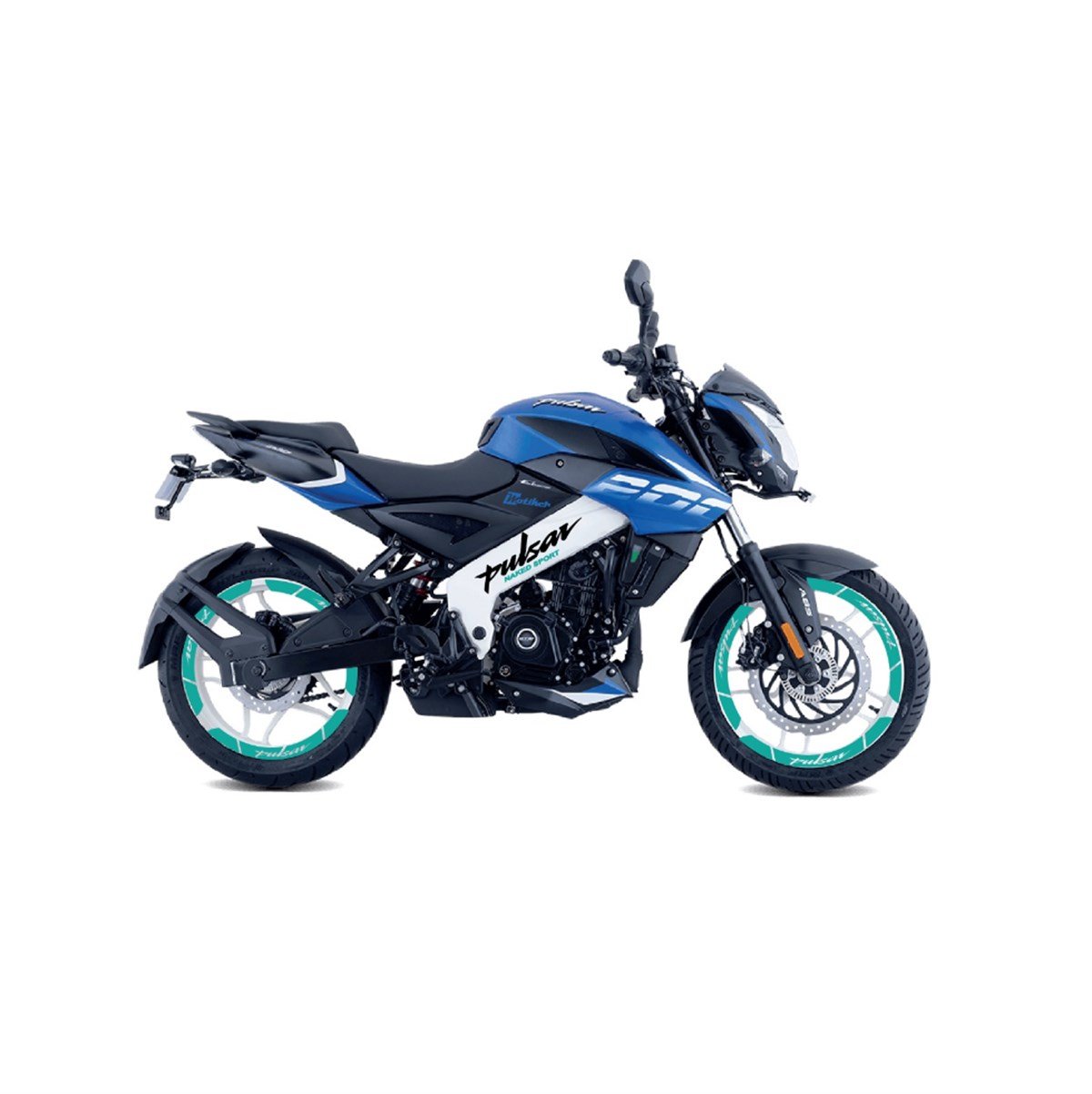Bajaj Pulsar NS200 Jant ve Şase Sticker Etiket Modeli