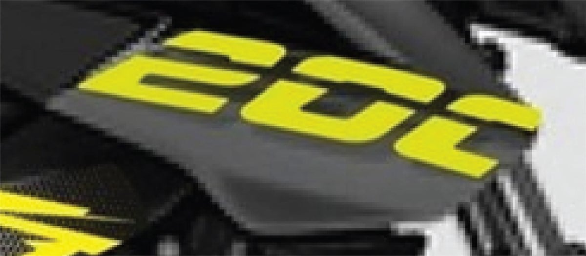 Bajaj Pulsar NS200 Neon Sarı Sağ ve Sol 200 Yazısı Sticker Etiket Modeli