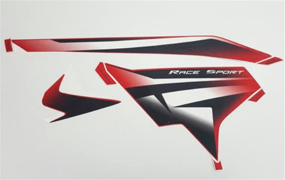 Bajaj Pulsar RS 200 Sağ Yan Ön Grenaj Sticker Modeli