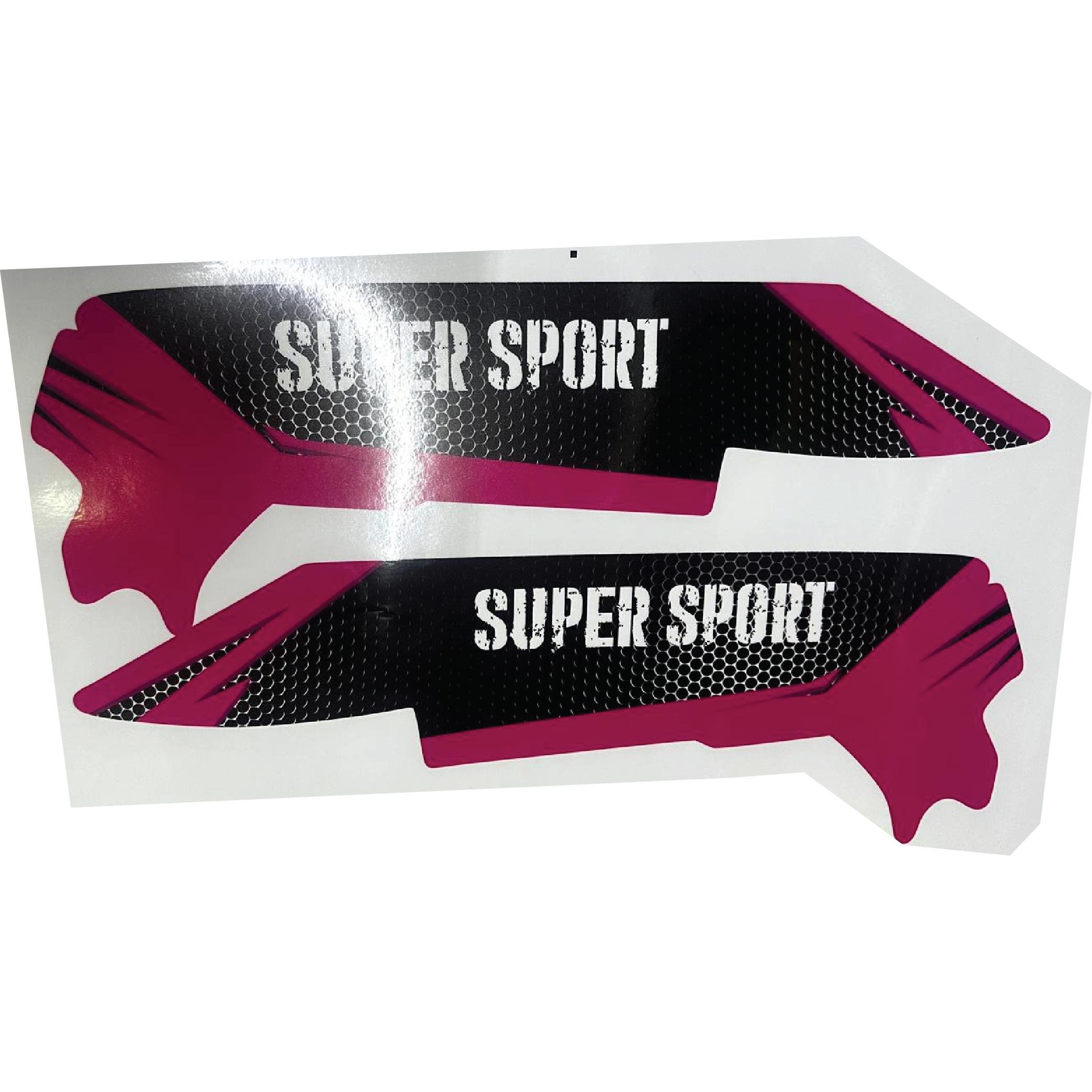 PULSAR RS 200BAJAJ PULSAR RS200 Orta Şase Motosiklet Sticker Etiket Modeli Super Sport Pembe