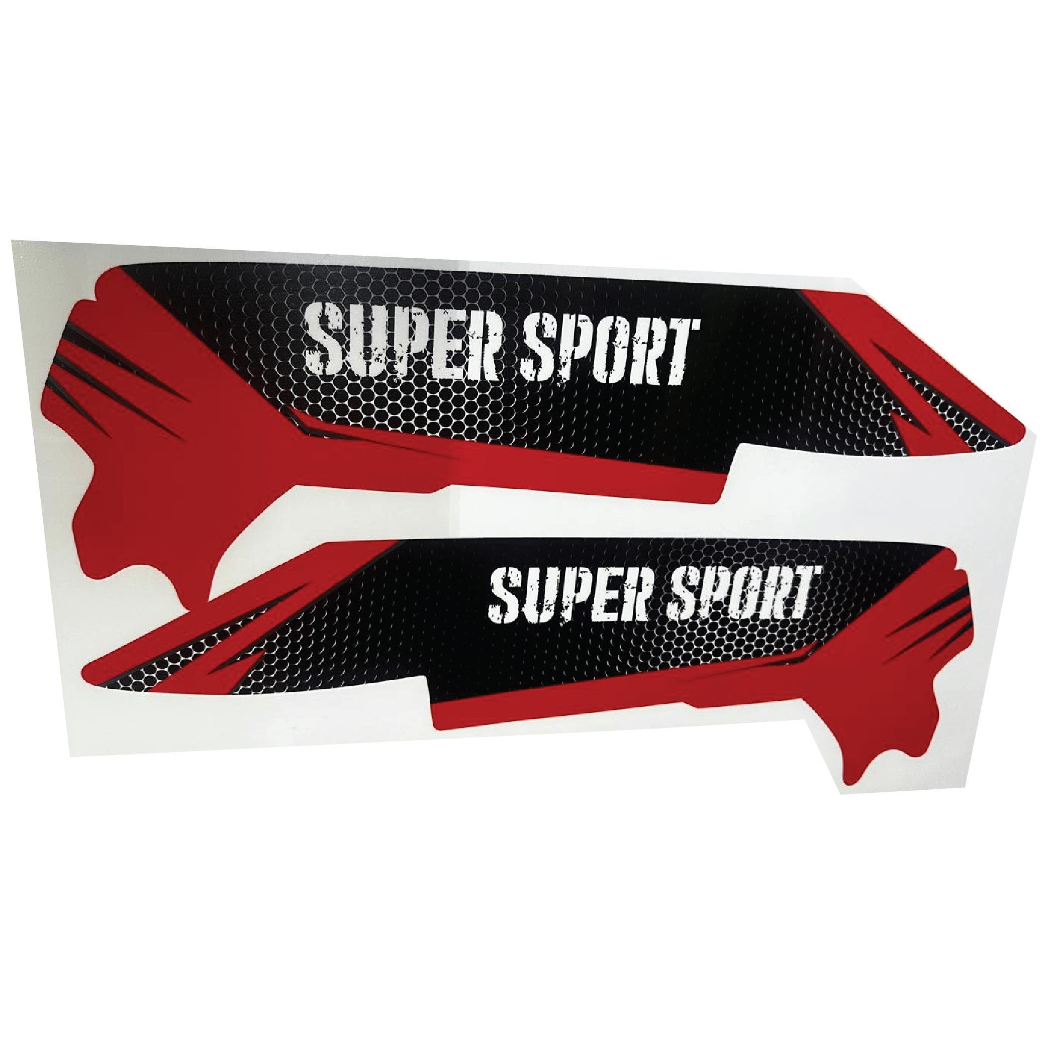 PULSAR RS 200BAJAJ PULSAR RS200 Orta Şase Motosiklet Sticker Etiket Modeli Super Sport Kırmızı 