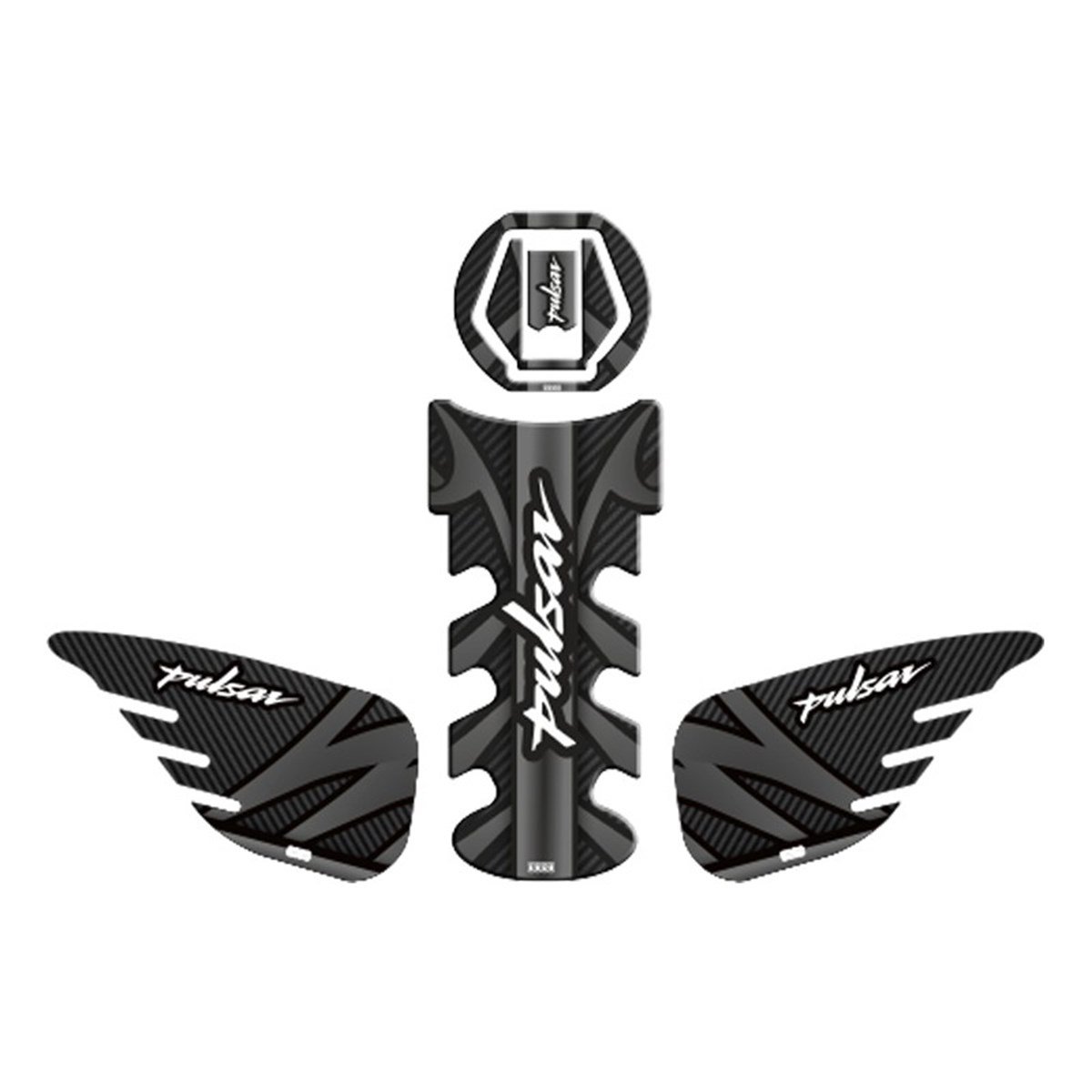 BAJAJ PULSAR UYUMLU Tank Pad Set 001