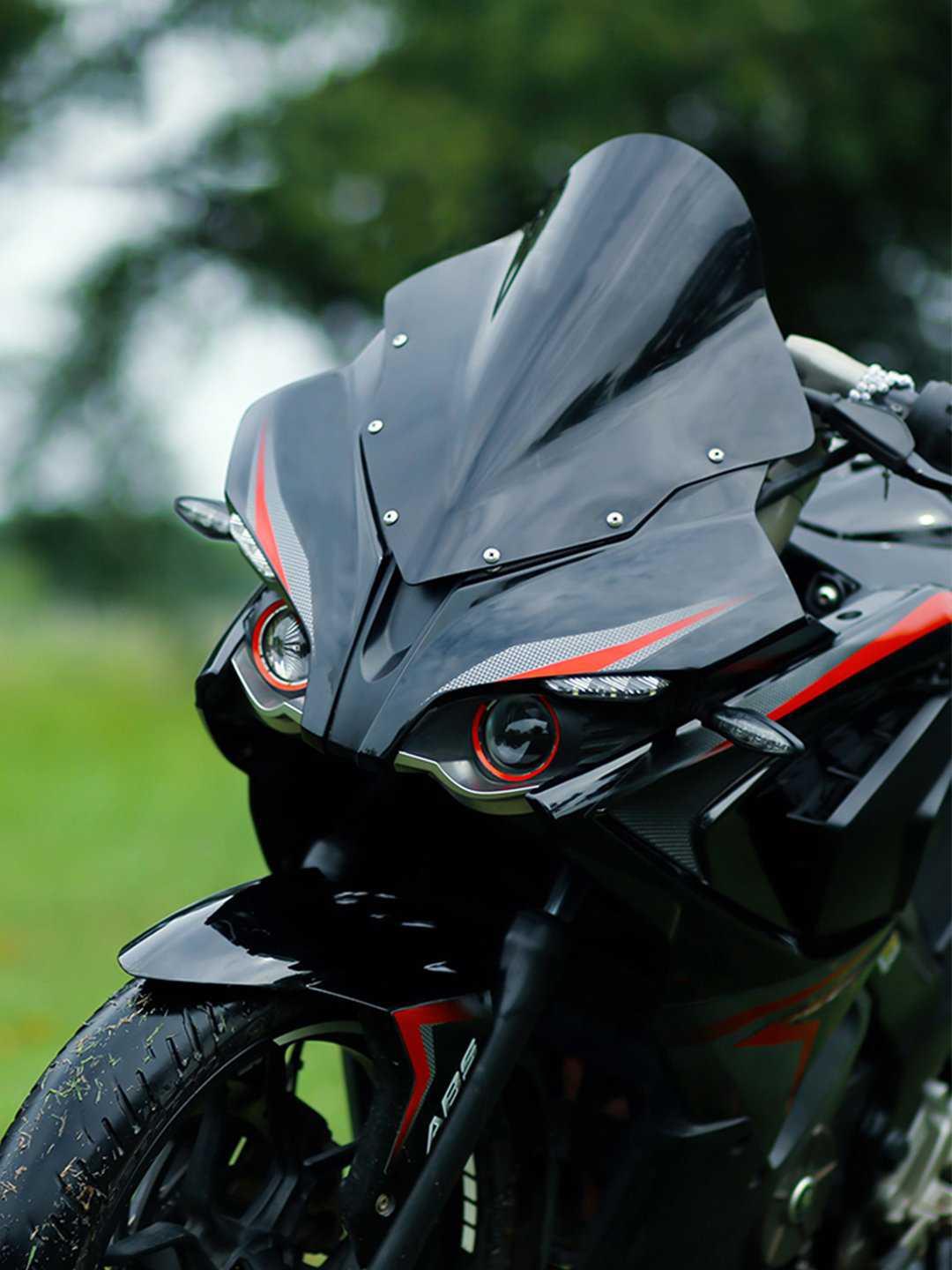 PULSAR RS 200BAJAJ RS200 ÖN KAFA TASARIM STICKER ETIKET MODELİ