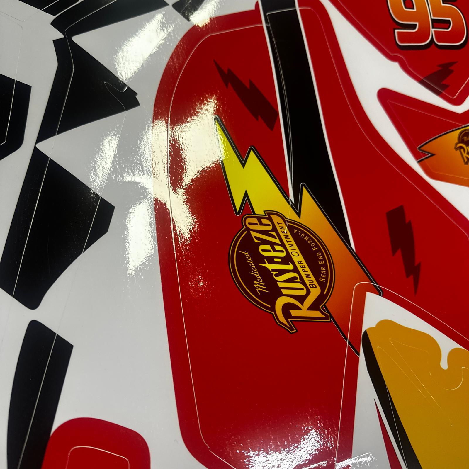 PULSAR RS 200BAJAJ RS200 Sticker McQueen Rusteze Red Original Sticker Etiket Modeli