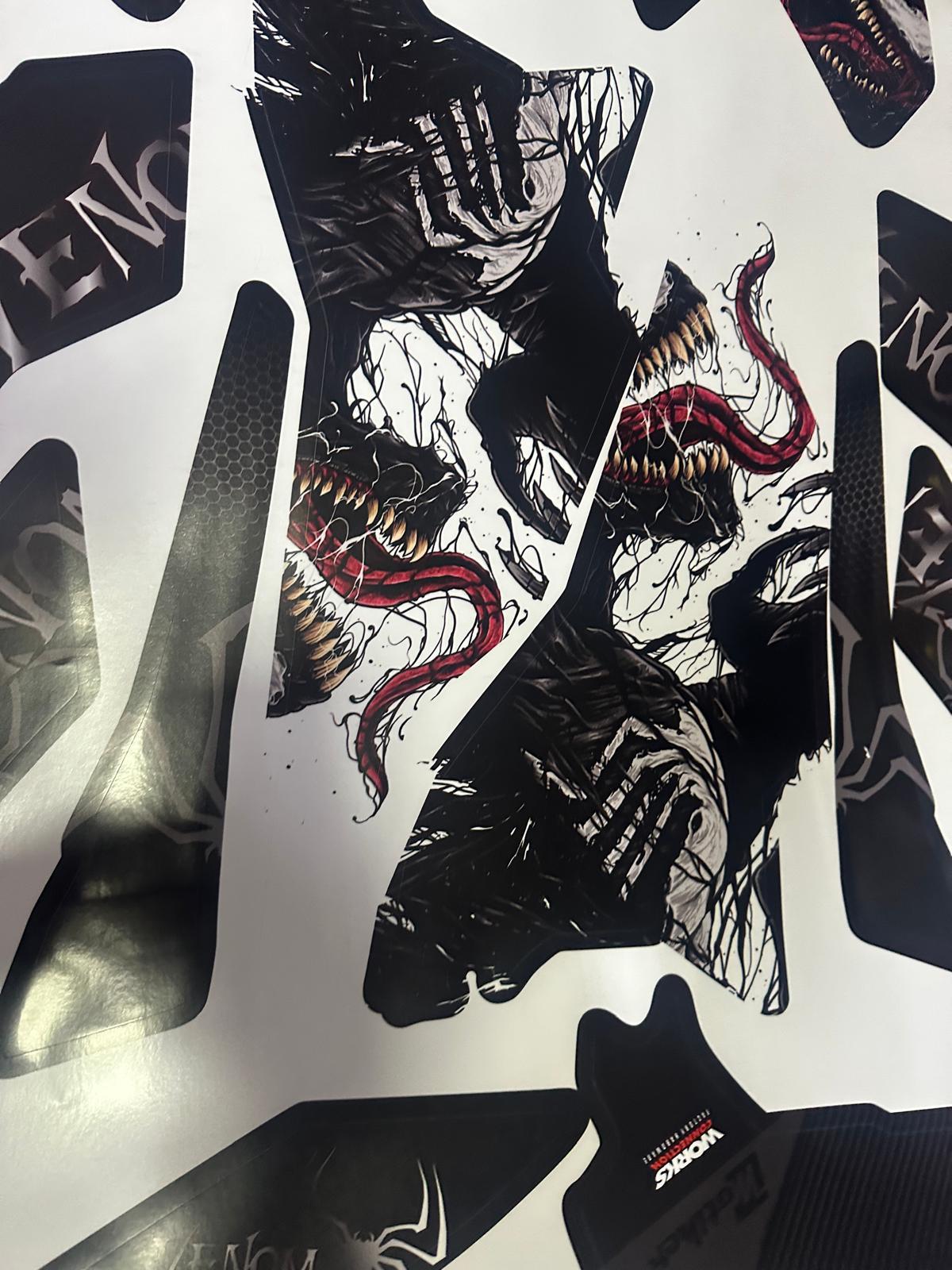 PULSAR RS 200Bajaj RS200 Venom Sticker Etiket Parçalı Kaplama Modeli