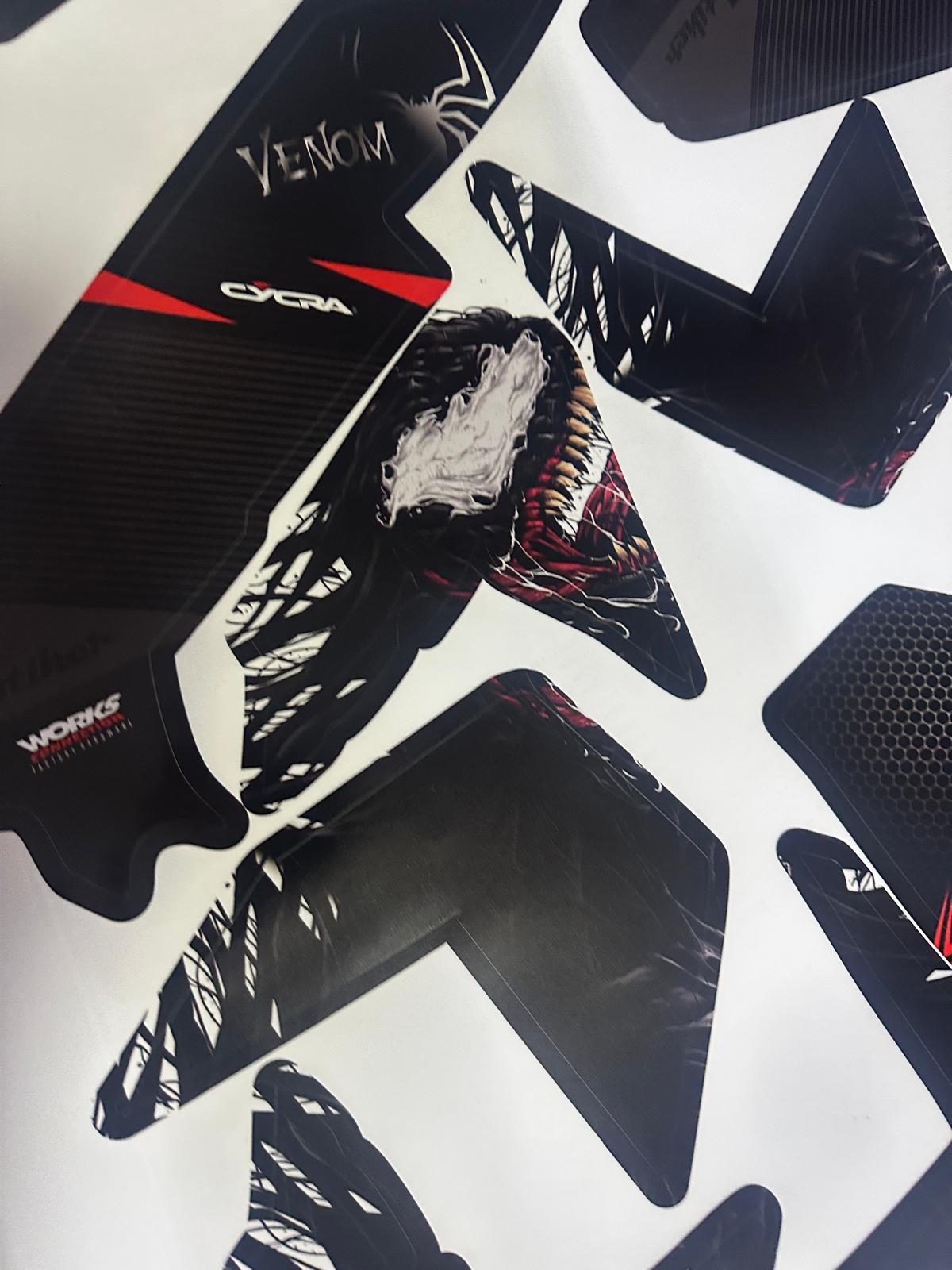 PULSAR RS 200Bajaj RS200 Venom Sticker Etiket Parçalı Kaplama Modeli