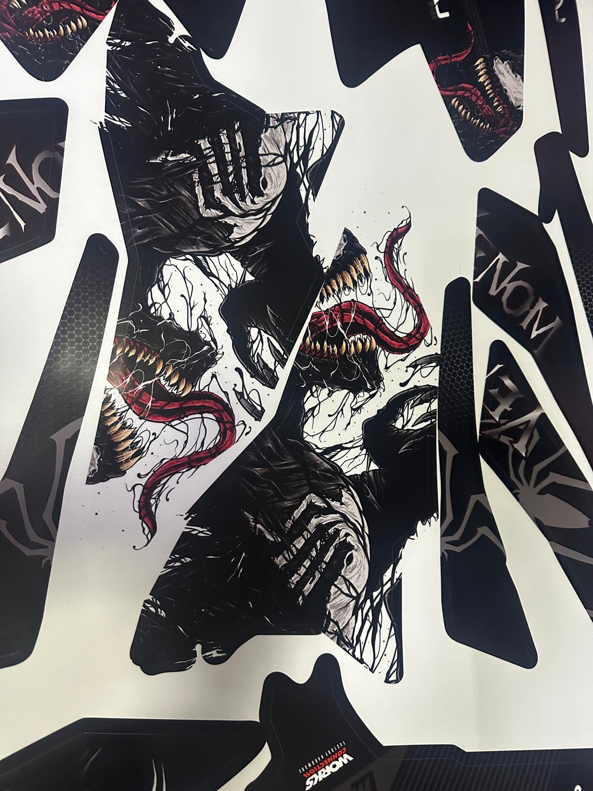 PULSAR RS 200Bajaj RS200 Venom Sticker Etiket Parçalı Kaplama Modeli