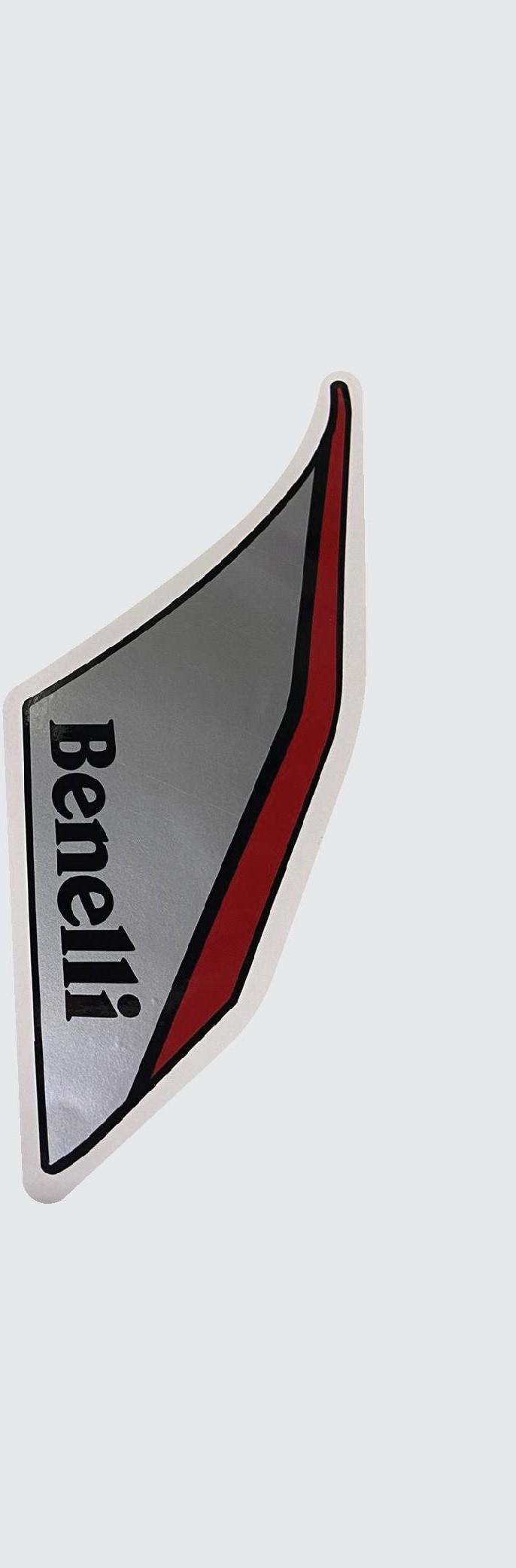 BENELLIBENELLİ 125S Ön Yan SOL Grenaj Orijinal Tasarım Motosiklet Sticker Etiket Modeli