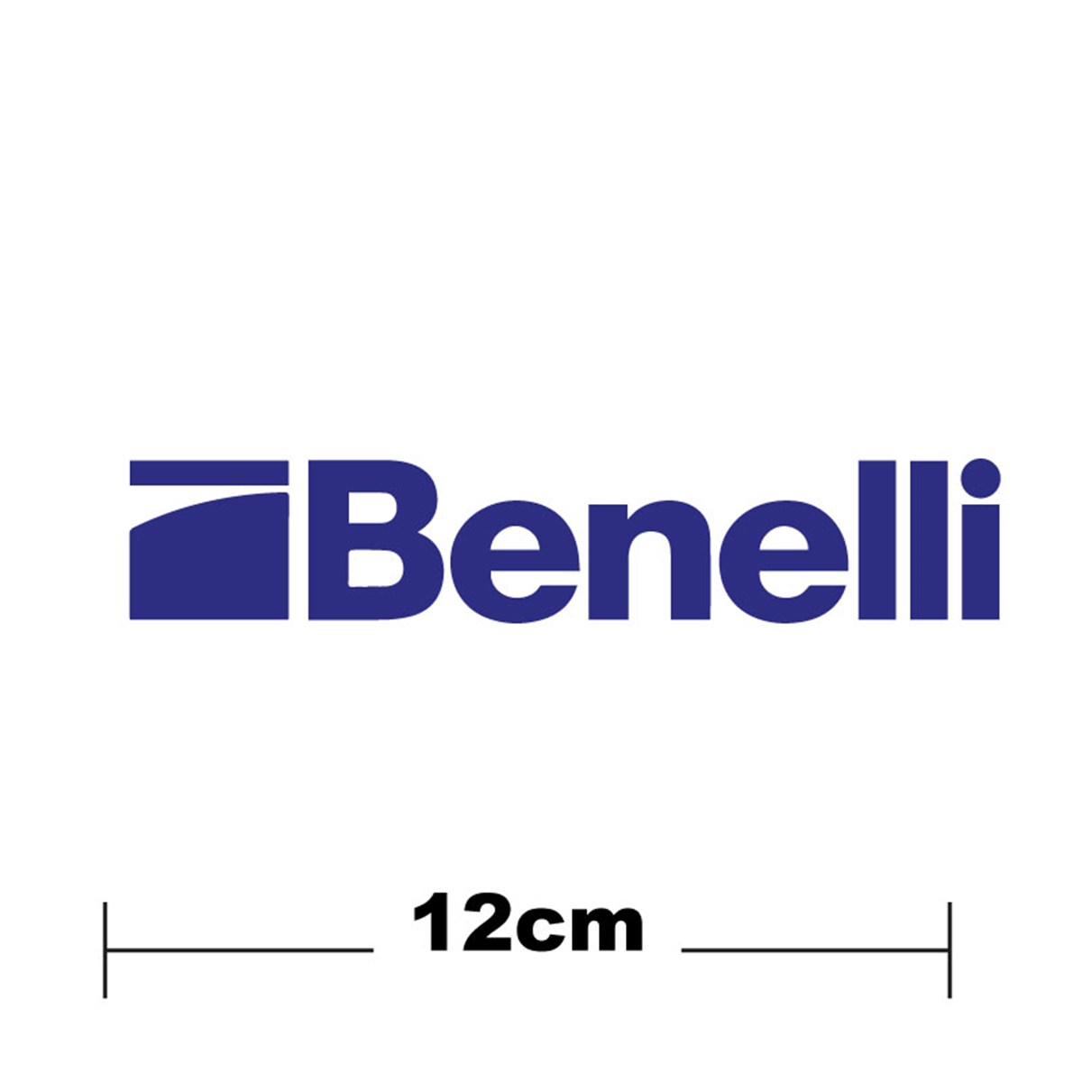 Benelli Logo Yazı Sticker Etiket Tek Renk