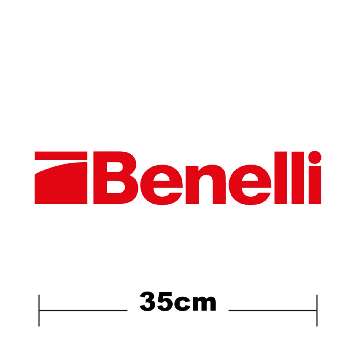 Benelli Logo Yazı Sticker Etiket Tek Renk