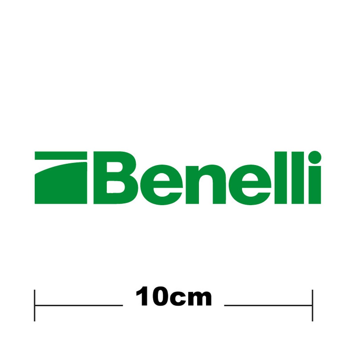 Benelli Logo Yazı Sticker Etiket Tek Renk