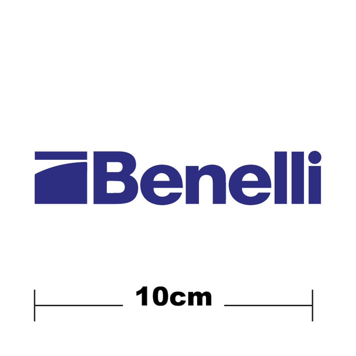Benelli Logo Yazı Sticker Etiket Tek Renk