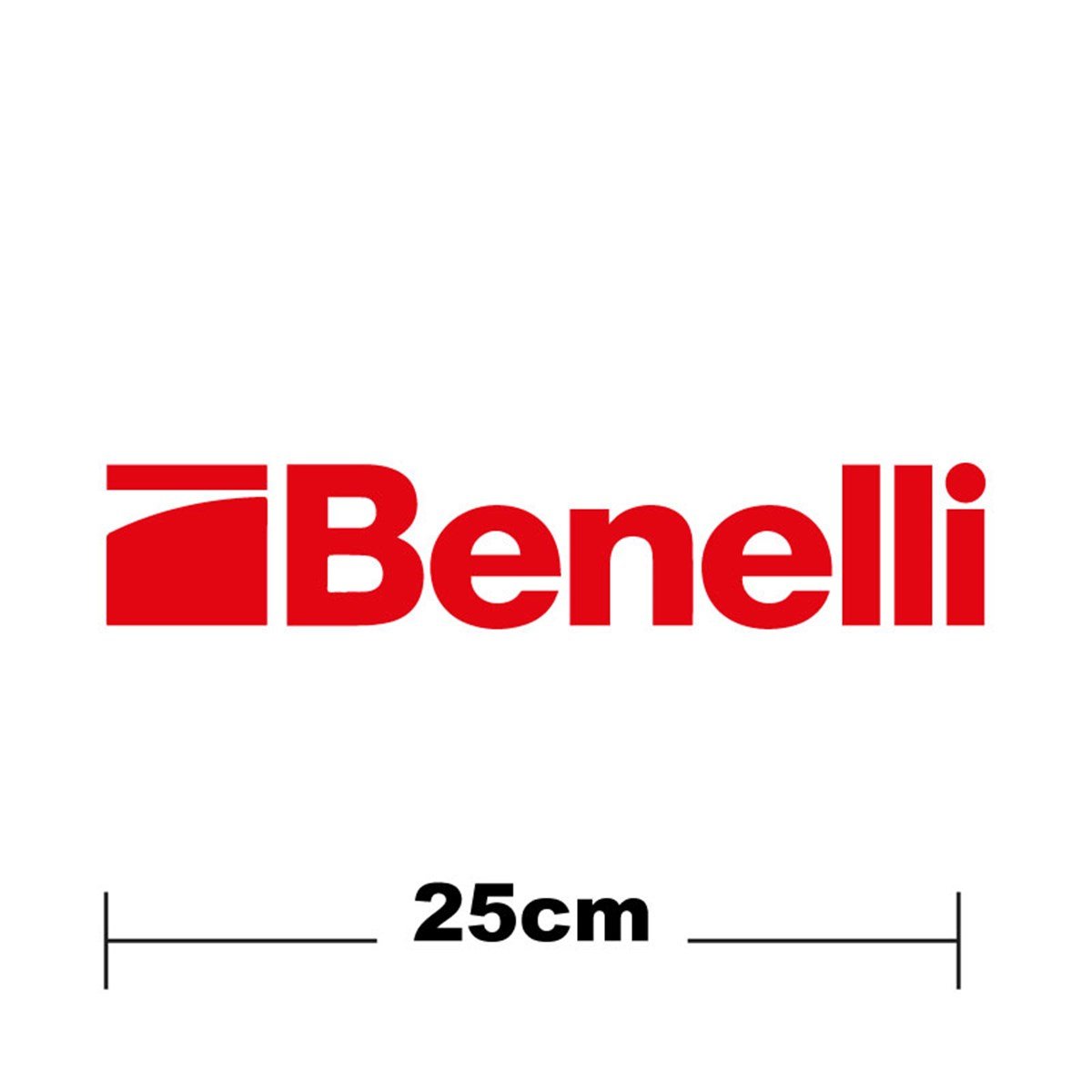 Benelli Logo Yazı Sticker Etiket Tek Renk